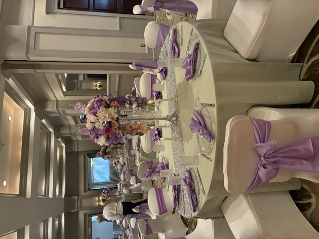 Sunset Linen and Decor event setup in Southwest Florida