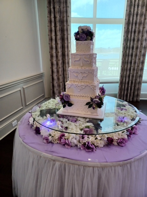 Sunset Linen and Decor event setup in Southwest Florida