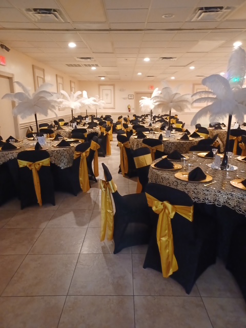 Sunset Linen and Decor event setup in Southwest Florida