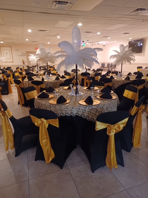 Sunset Linen and Decor event setup in Southwest Florida