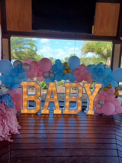Sunset Linen and Decor event setup in Southwest Florida