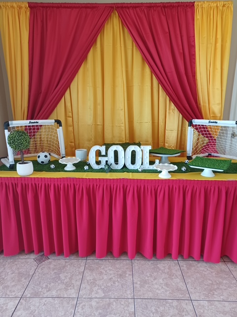 Sunset Linen and Decor event setup in Southwest Florida