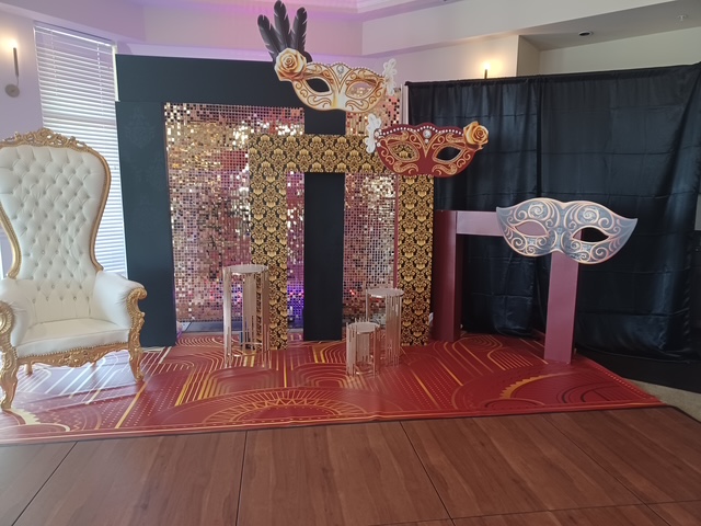 Sunset Linen and Decor event setup in Southwest Florida