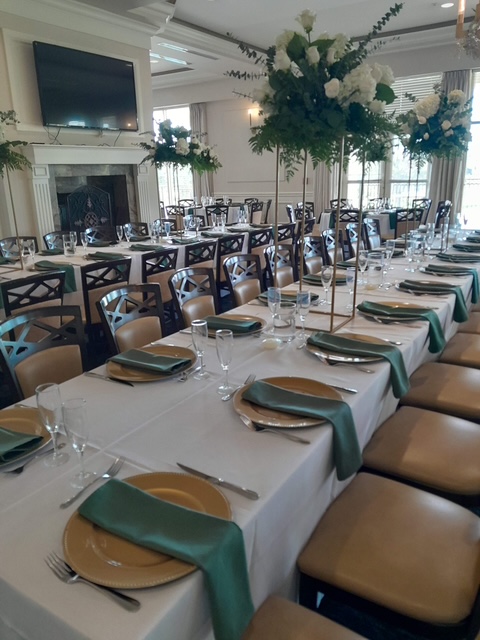 Sunset Linen and Decor event setup in Southwest Florida