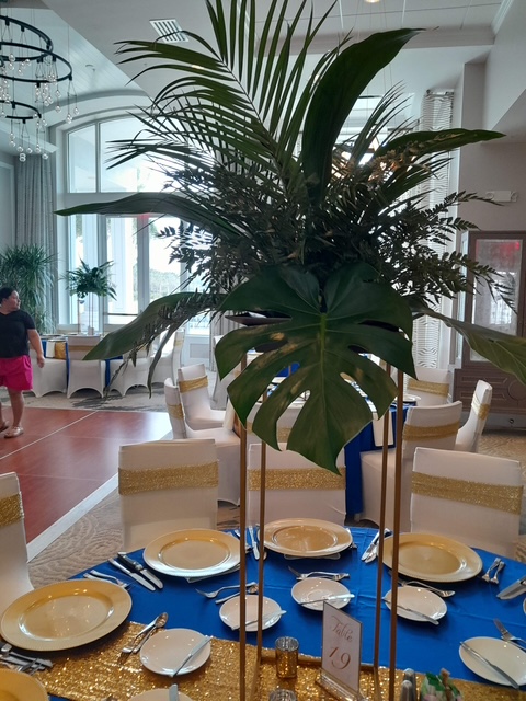 Sunset Linen and Decor event setup in Southwest Florida