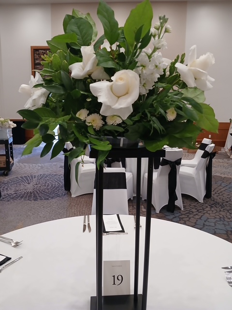 Sunset Linen and Decor event setup in Southwest Florida