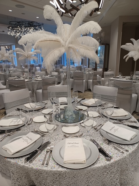 Sunset Linen and Decor event setup in Southwest Florida