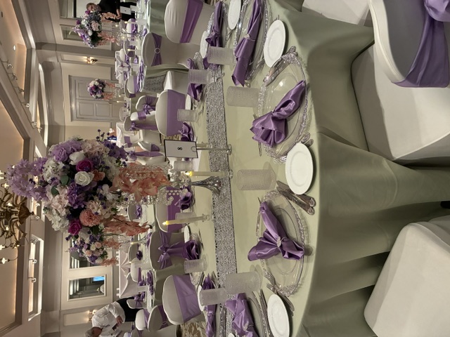 Sunset Linen and Decor event setup in Southwest Florida