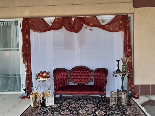 Sunset Linen and Decor event setup in Southwest Florida
