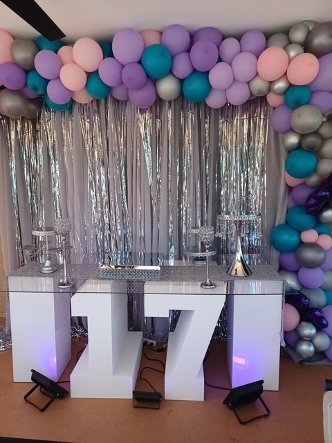 Sunset Linen and Decor event setup in Southwest Florida